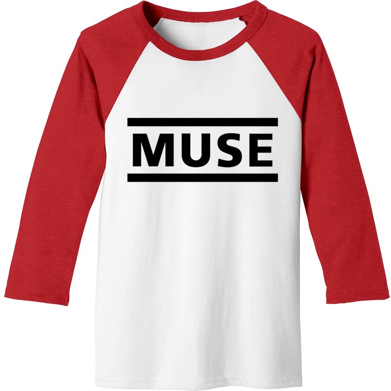 M U S E Logo Shirt Baseball Tees — T-shirts pour hommes