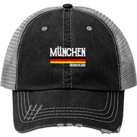 Munich Germany Munchen Souvenir Trucker Hats — Casquette de baseball