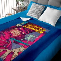 Vintage Silver Surfer - Silver Surfer - Baby Blankets — Couvertures pour bébé