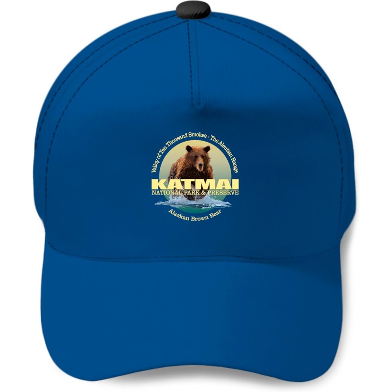Katmai National Park (bear) - Katmai National Park - Baseball Cap