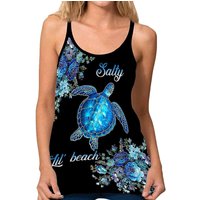 Turtle Criss Cross Tank Top — T-shirts pour hommes