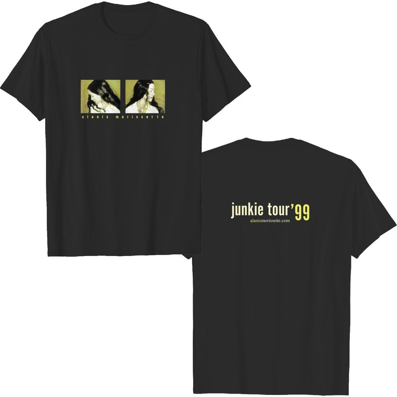 1999 Alanis Morissette Vintage T Shirt — T-shirts pour hommes