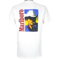 Vintage - Marlboro Cowboy T-shirt 1990s Medium — T-shirts pour hommes