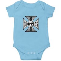 West Coast Chopper Black Iron Cross Onesies