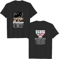 R4mmst3innorth America Stadium Tour 2022 Double Sided Tshirt
