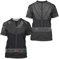 Yelena Belova Black 3d Tshirt — T-shirts pour hommes