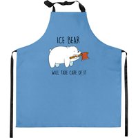 Cn Ice Bear Will Take Care Of It Kitchen Aprons