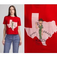70s 80s Gunny's Shack Texas Bar Tee Vintage Graphic Tourist T Shirt — T-shirts pour hommes