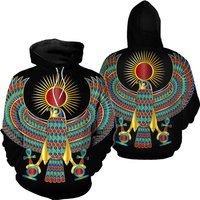 3d Printed Egyptian Sun God Horus Clothes Hoodie — Mens Hoodies