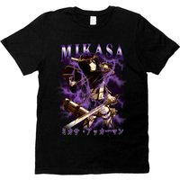 Mikasa Ackerman Shirt, Anime Shirt,mikasa Ackerman T-shirt — Mens T Shirts