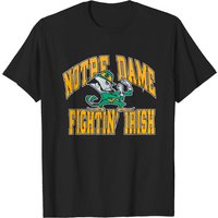 80s Notre Dame Fightin' Irish Burnout Tee Vintage Unisex Graphic University Athletic T Shirt