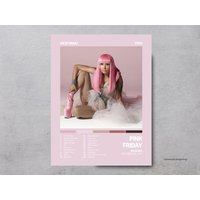 Pink Friday // Nicki Minaj Album Premium Matte Vertical Posters — Affiches et impressions