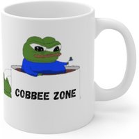 Cobbee Zone Meme Mug | Pepe The Frog Coffee Mug — Tasses et gobelets