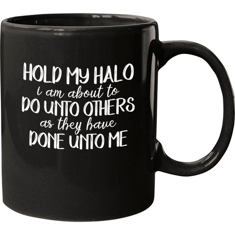 Hold My Halo Mug Mugs — Mugs & Tumblers