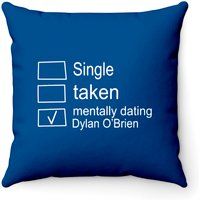 Mentally Dating Dylan O Brien Clothing Unisex Adul Throw Pillows — Decorative Cushions