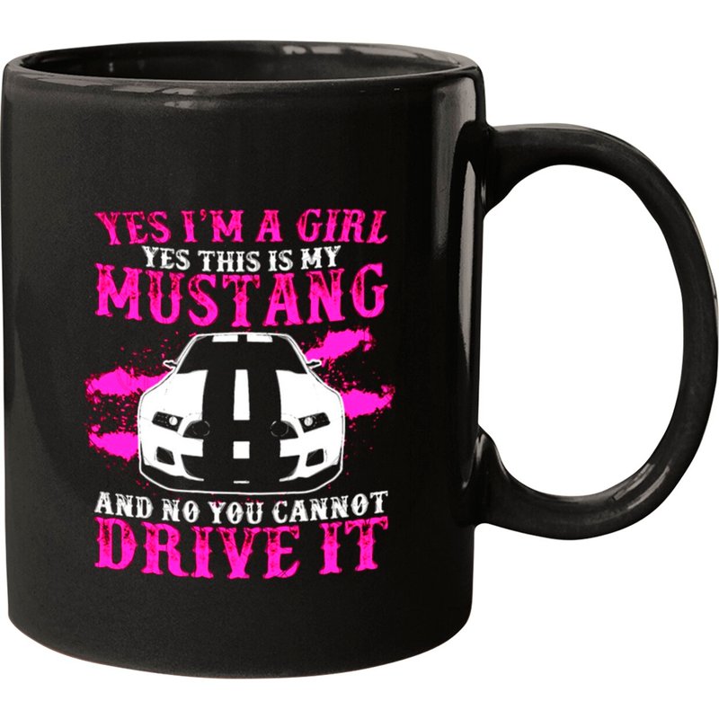 Mustang Themed Mug For Girls — Mugs & Tumblers
