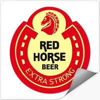 Red Horse Beer Stickers