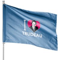 I Heart Trudeau House Flags — Drapeaux décoratifs