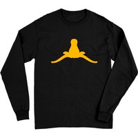 Horns Down - Gold - Horns Down - Long Sleeves — T-shirts pour hommes