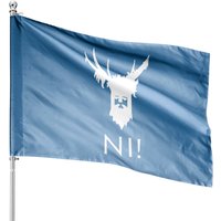 Knights Who Say Ni House Flags — Decorative Flags