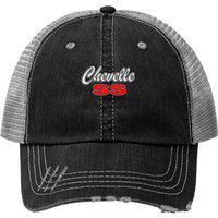 Chevelle Ss Emblem Print Trucker Hat