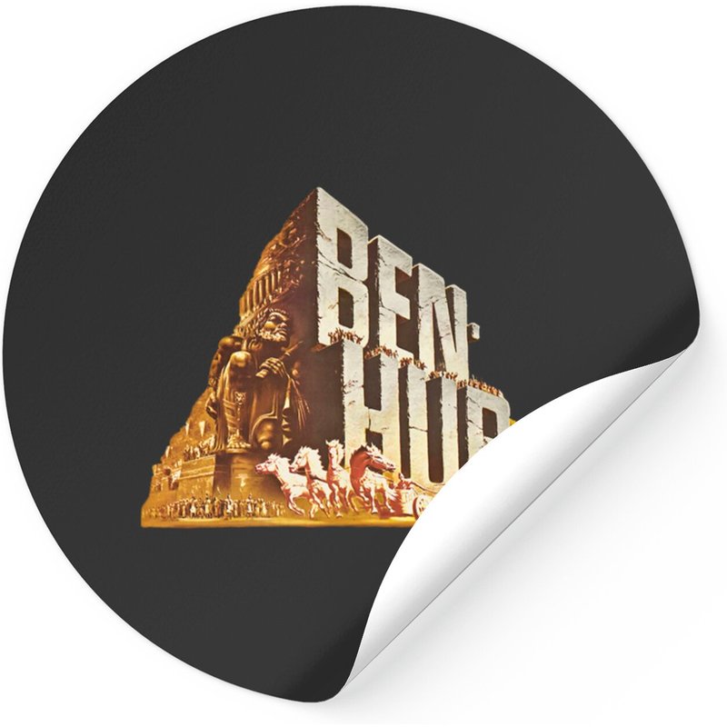 Ben-hur Movie Poster - Ben Hur 1959 - Stickers — Autocollants et stickers