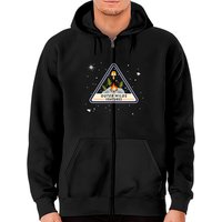 Outer Wilds Ventures Patch Zip Hoodies