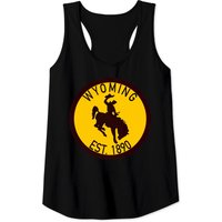 Wyoming Established 1890 - Wyoming Cowboys - Tank Tops — T-shirts pour hommes
