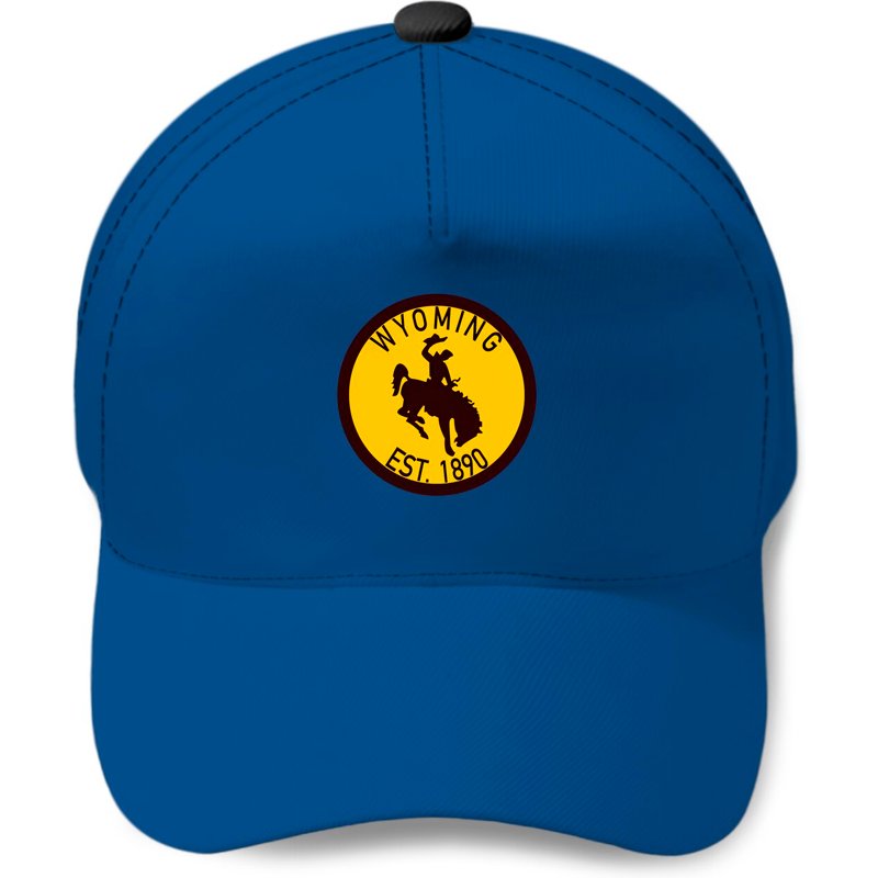 Wyoming Established 1890 - Wyoming Cowboys Baseball Cap — Casquette de baseball