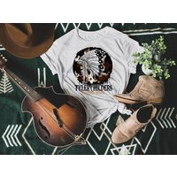 Feathered Indians Graphic T-shirt