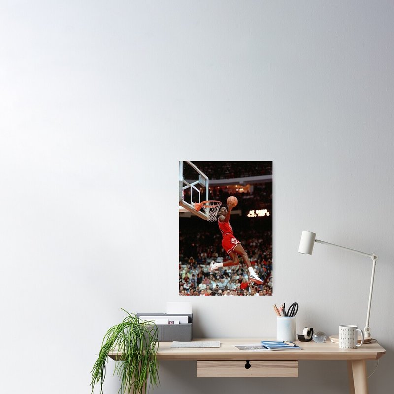 Wallpaper Dunking Michael Jordan The Best Poster