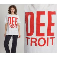 90s "dee-troit" T Shirt