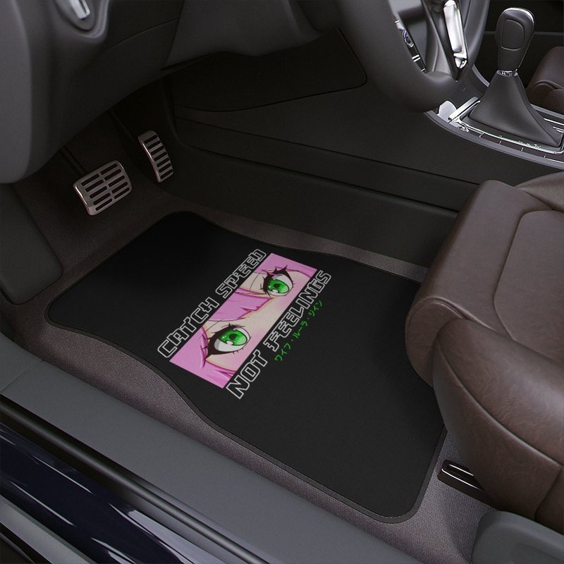 Anime Jdm Catch Speed Not Feelings Car Mats — Car Floor Mats