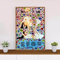 Olivia Rodrigo 2022 Sour Tour Poster