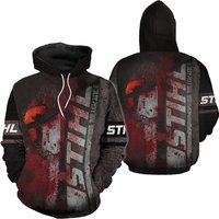 Chainsaw Stihl Brand Halloween 3d Hoodie — Sweats à capuche pour hommes