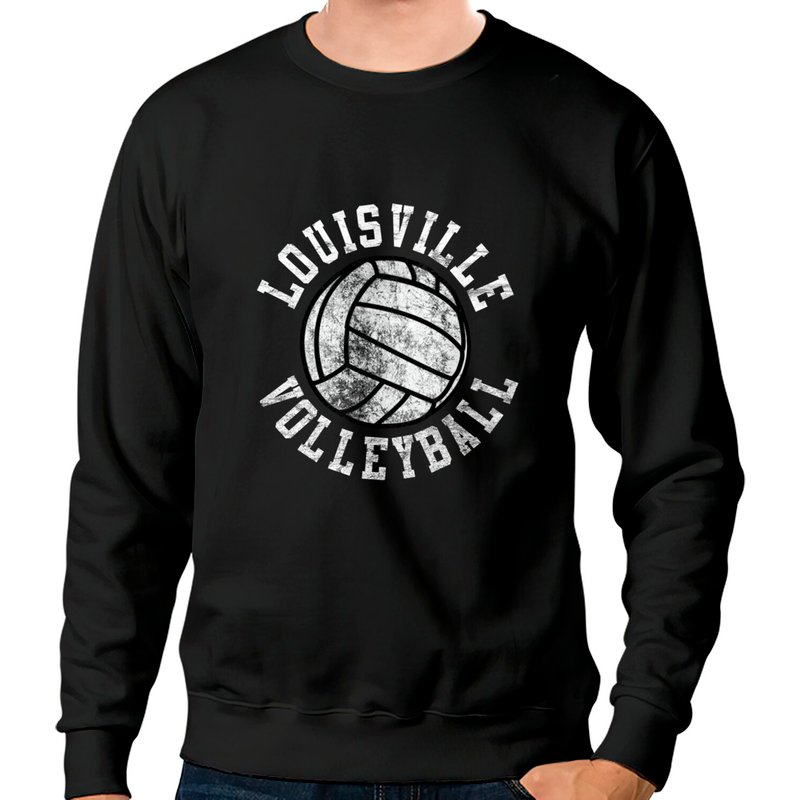 Vintage Louisville Volleyball - Louisville Volleyball - Sweatshirts — Sweats à capuche pour hommes