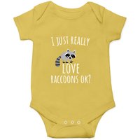 I Just Really Love Raccoons Ok? Onesies