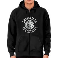 Vintage Louisville Volleyball - Louisville Volleyball - Zip Hoodies — Sweats à capuche pour hommes