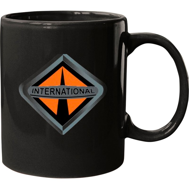 International Trucking Logo Trucker White Mugs — Tasses et gobelets