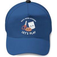 Cute Kawaii Rock, Paper, Scissors Let's Play Funny Baseball Caps — Casquette de baseball