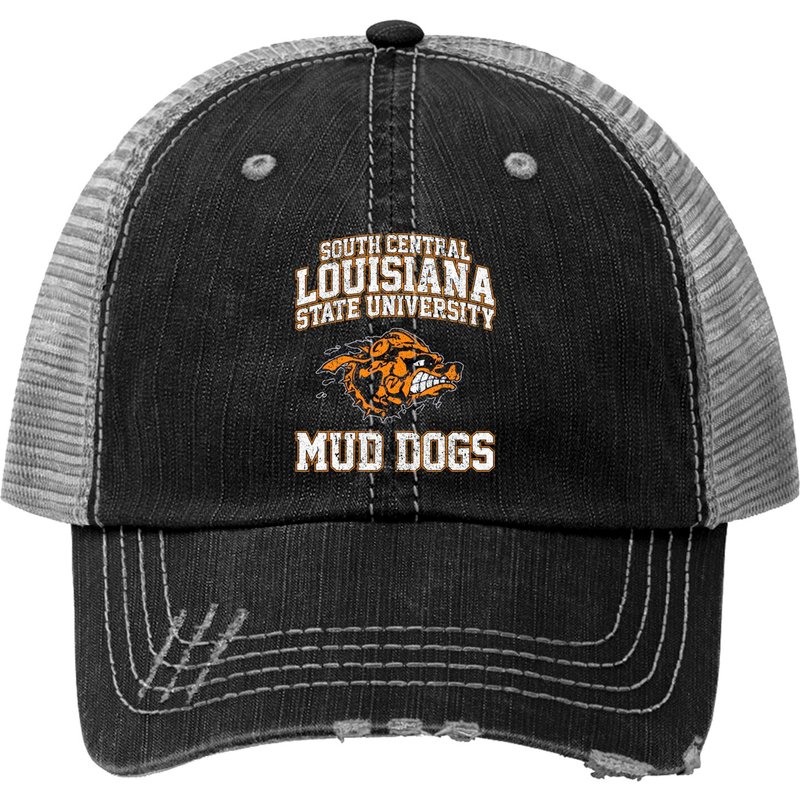 South Central Louisiana State University Mud Dogs - Waterboy - Print Trucker Hats — Casquette de baseball