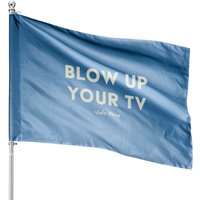 Blow Up Your Tv John Prine House Flag House Flags — Decorative Flags