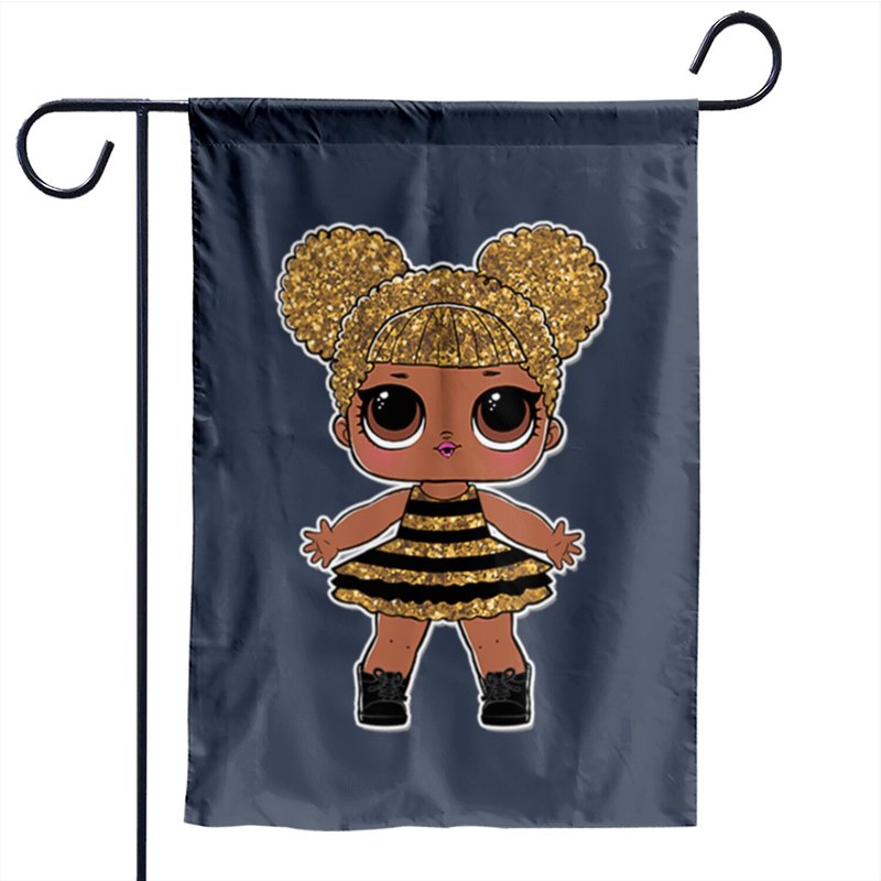 Lol Doll Queen Bee Garden Flags — Drapeaux décoratifs