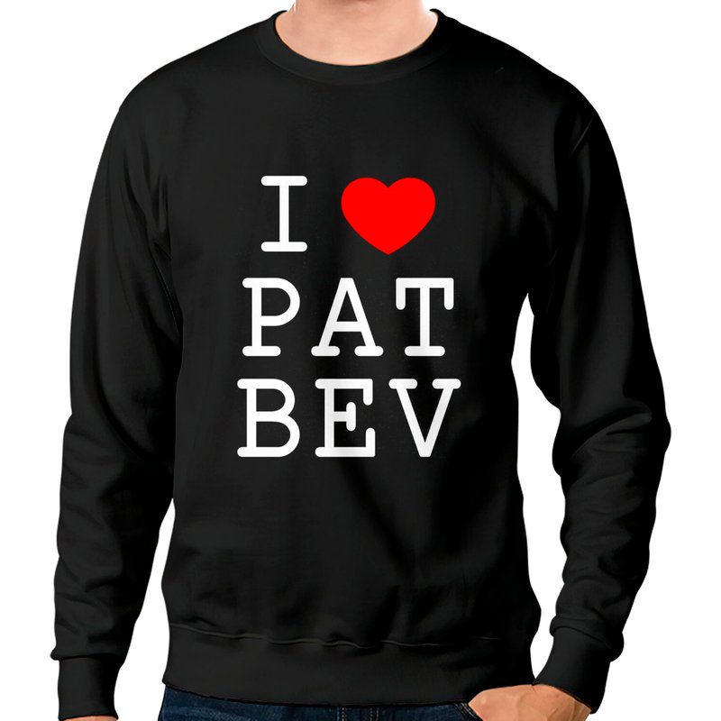 I Love Pat Bev Sweatshirts, I Heart Pat Bev Sweatshirts, Patrick Beverley Sweatshirts — Sweats à capuche pour hommes