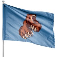 Screaming Bear House Flags — Decorative Flags