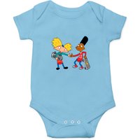 Hey Arnold And Gerald W Skateboards Checker Board Onesies