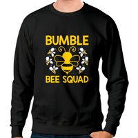 Bumble Bee Squad, Bumblebee Team Group Family & Friends Sweatshirt