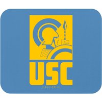 Vintage Usc Trojan 'usc' Text (yellow) - Usc Trojans - Mouse Pads