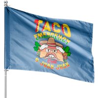 Taco Emergency Call 9 Juan Juan House Flags — Decorative Flags