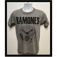 Vintage Printed Rock T-shirt "the Ramones- Look Out Below" Shirt